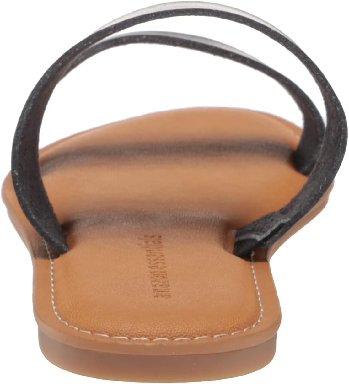 Women's Two Band Slip On Open Toe Sandal - Image 3