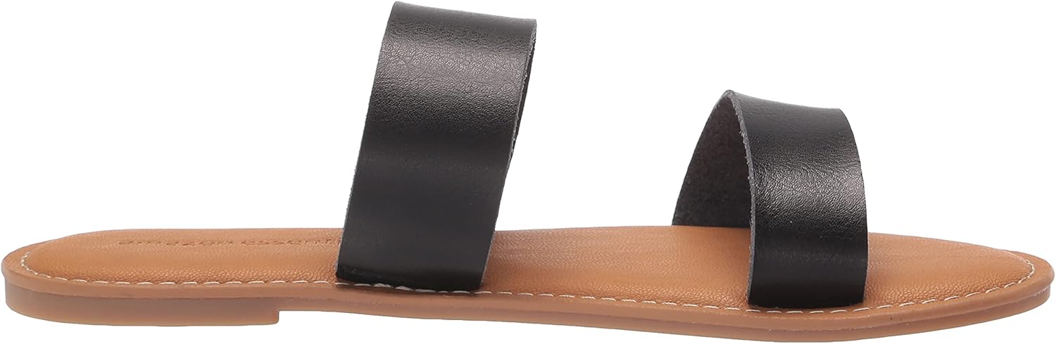 Women's Two Band Slip On Open Toe Sandal - Image 7